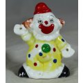 Happy Clown in Yellow and White - BID NOW!!!