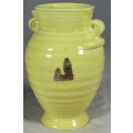 Lucia Ware - Yellow Medium size Vase - BID NOW!!!!