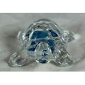 Small Glass - Tortoise - Blue - BID NOW!!!!