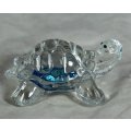 Small Glass - Tortoise - Blue - BID NOW!!!!