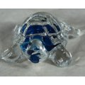 Small Glass - Tortoise - Dark Blue - BID NOW!!!!