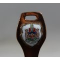 Souvenir Spoon - East London with Thermometer - Copper - BID NOW!!!