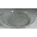 Pressed Glass - Soup Plate Dish - BID NOW!!!
