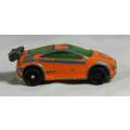 Hotwheels- Orange Race Car (2012)- Bid Now!!!