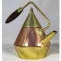 Brass and Copper Tea Set - Bid Now!!