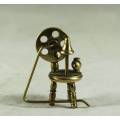 Miniature Brass Loom Spinner - Bid Now!!