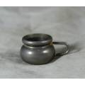Miniature Silver Plated Pot -  Bid Now!!