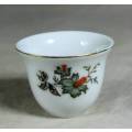 Gold rimmed Saki Cup - Bid Now!!