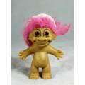 Russ Troll Doll - Pink Hair and a Hat - Bid Now!!