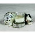 Show cat with candle - Black- Bid Now!!!
