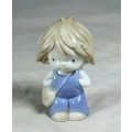 Small porcelain boy - Made in China -  Gorgeous! - Bid Now!!!