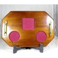 Desk Tray with Heavy Glass Decanter - Branded Toyota - Amazing!!!! - BID NOW!!