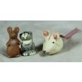 Miniature - Group of Mice - Beautiful !!!! - Bid Now!!!