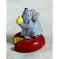 Miniature - Mouse on Cheese - Cute!!!! - Bid Now!!!