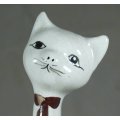 Tall Crackled Glaze Cat - Stunning!!!! - Bid Now!!!