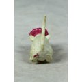 MINIATURE- A LOVELY  PLASTIC MOUSE WITH A BAKERS HAT - BID NOW!!!