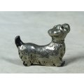 MINIATURE- A LOVELY METAL DOG - BID NOW!!!