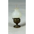 MINIATURE- A BRASS TABLE LAMP - BID NOW!!!