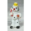 MINIATURE - CLOWN WITH A YELLOW TOP HAT - BID NOW!!!