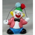 SMALL CLOWN WITH FLUFFY BALOONS  - BID NOW!!!
