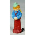 A CLOWN WITH A YELLOW BOW TIE - BID NOW!!!