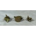 MINIATURE BRONZE - TRIO OF PENGUINS - BID NOW!!!