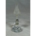 A LOVELY FROSTED PENGUIN ON A PEDESTAL - BID NOW!!!!