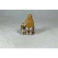 A MOTHER AND BABY TROLL TAKING A WALK - BID NOW!!!!