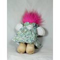 TROLL DOLL MADE IN CHINA - IN A SUMMER DRESS - BID NOW!!!!