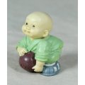 A BABY BUDDHA - MONK WITH A BALL - BID NOW!!!!