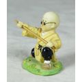 A BABY BUDDHA - MONK WITH HIS FIGHTING STICK - BID NOW!!!!