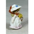 MINIATURE GIRL WITH A BASKET-BID NOW!!