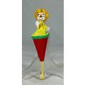 CLOWN IN A MOVING HANDLE - BID NOW!!