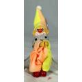 A PLASTIC CLOWN WITH RED SHOES - BID NOW!!
