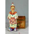 CLOWN WITH A BROWN TREASURE CHEST MONEY BOX - BID NOW!!