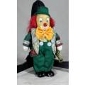 CLOWN PLAYING THE SAXOPHONE- BID NOW!!