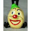 MOLDED CLOWN FACE WITH A GREEN HAT - BID NOW!!