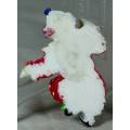 MOLDED CLOWN ON A UNICYCLE - BID NOW!!