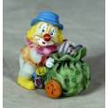MOLDED CLOWN WITH A GOODIE BAG - BID NOW!!