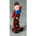 MOLDED CLOWN WITH A BLUE BOW TIE - BID NOW!!