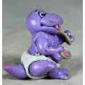 NAPPY BABY - BARNEY WITH A BOWL AND A SPOON - BID NOW!!