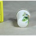 PORCELAIN THIMBLE - THE CHINA BOX-ENGLISH BONE CHINA (PEAR) - BID NOW!!