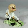 KUNG FU BHUDA WITH A FIGHTING STICK (SO COOL)-BID NOW