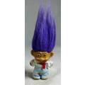 ARLENCO TROLL MADE IN CHINA WITH PURPLE HAIR (LOVELY)-BID NOW!!