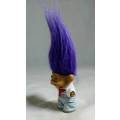 ARLENCO TROLL MADE IN CHINA WITH PURPLE HAIR (LOVELY)-BID NOW!!
