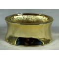 BROAD BANGLE GOLD COLORED (BEAUTIFUL) -BID NOW!!