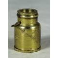 MINIATURE HANDCRAFTED BRASS TEMPTATIONS-MILK CAN (CLASSIC VINTAGE)-BID NOW!!!