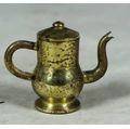 MINIATURE HANDCRAFTED BRASS TEMPTATIONS-COFFEE POT (CLASSIC VINTAGE)-BID NOW!!!