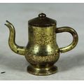 MINIATURE HANDCRAFTED BRASS TEMPTATIONS-COFFEE POT (CLASSIC VINTAGE)-BID NOW!!!