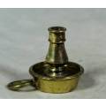 MINIATURE HANDCRAFTED BRASS TEMPTATIONS-CANDLE HOLDER (CLASSIC VINTAGE)-BID NOW!!!